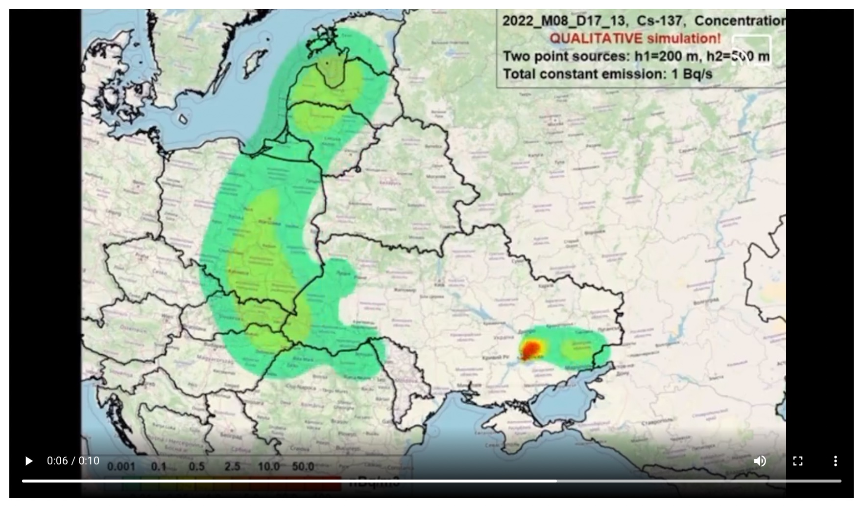 THE END GAME IS OUT IN THE OPEN RADIATION LEAK FROM UKRAINE NUCLEAR