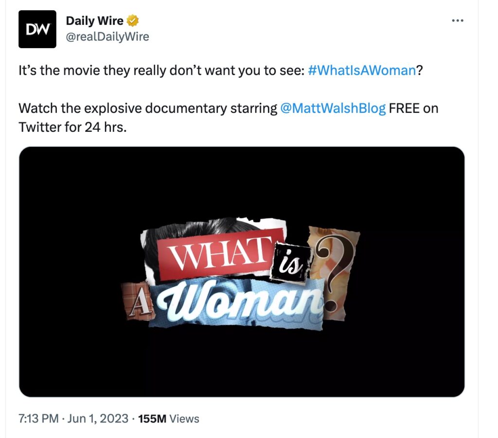 Breaking Daily Wire’s Controversial ‘What Is A Woman?’ Sparks