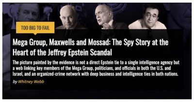Patrick J. McShay, Jeffrey Epstein, The FBI and The Uncomfortable
